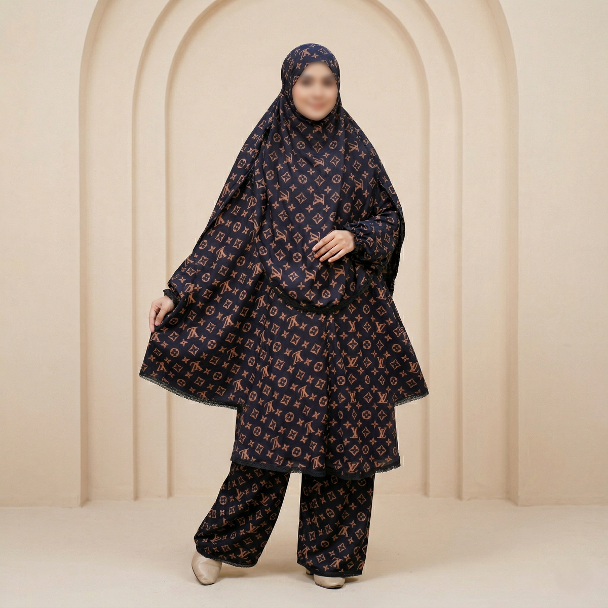 Liyana Premium Khimar Palazzo Set 004