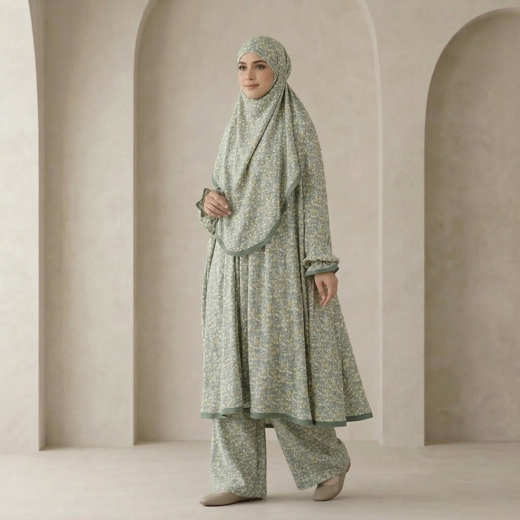 Liyana Premium Khimar Palazzo Set 005