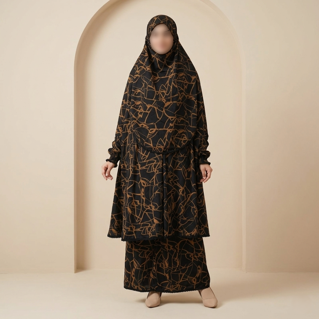 Liyana Premium Khimar Palazzo Set 007