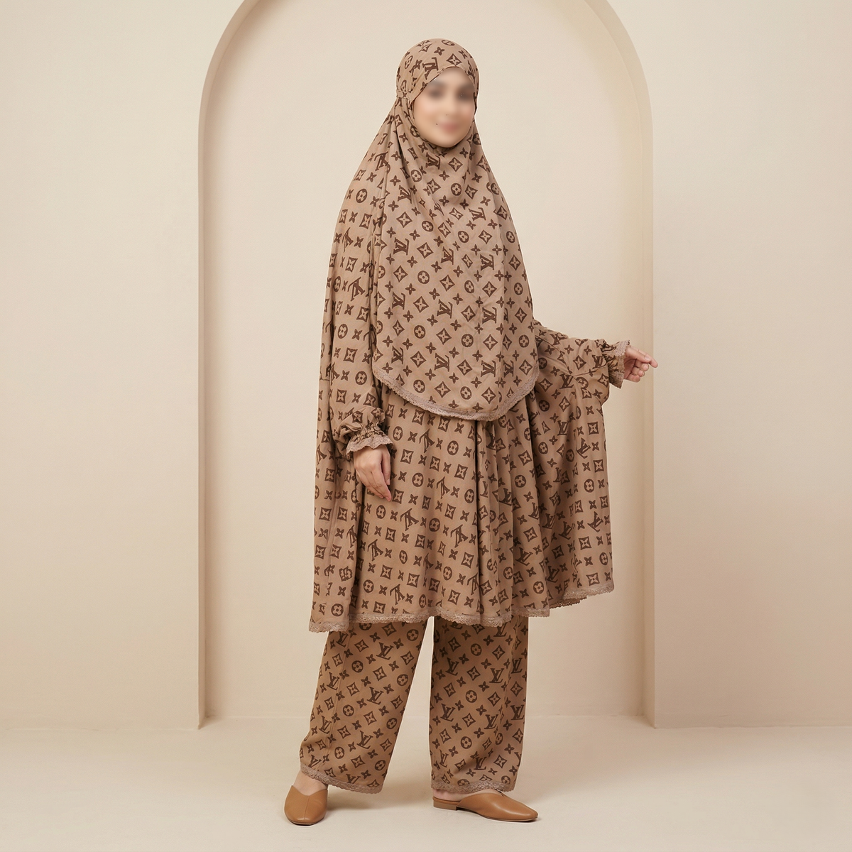 Liyana Premium Khimar Palazzo Set 001