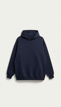 Oversized Hoodie in Deep Navy