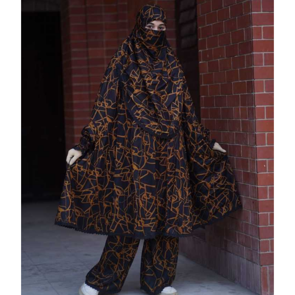 Liyana Premium Khimar Palazzo Set 007